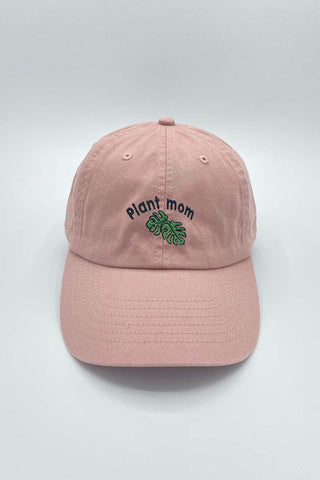 Plant Mom Hat- Pink