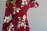 BLOSSOM FLORAL MIDI DRESS