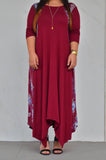 BLAZING BERRY MAXI DRESS