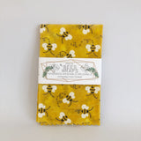 Bee Print Beeswax Food Wraps