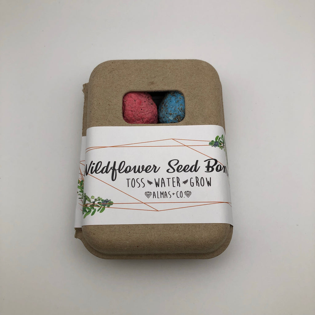 Wildflower Seed Bomb Box Almas + Co.